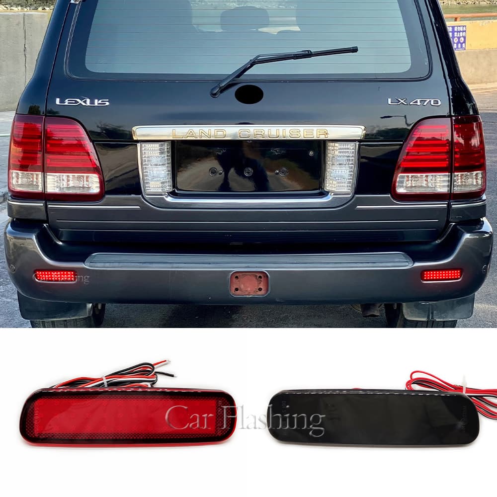 Compatible with Toyota 98-07 Land Cruiser 4500/4700/LC100 Lexus LX470 Rear Bumper Light