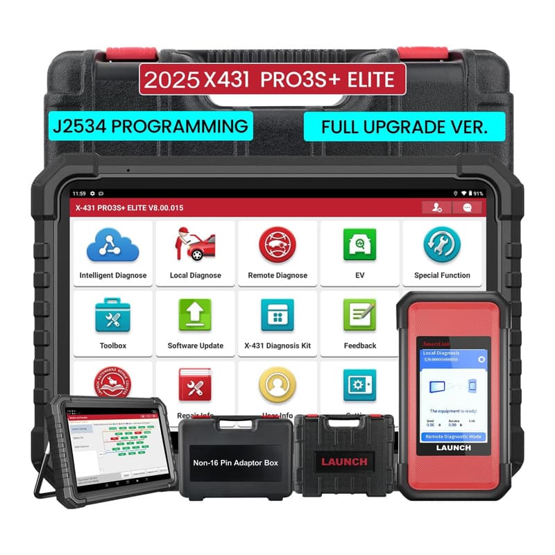 LAUNCH X-431 PRO3S+ELITE Super Remote Diagnostic Tool - Global Version