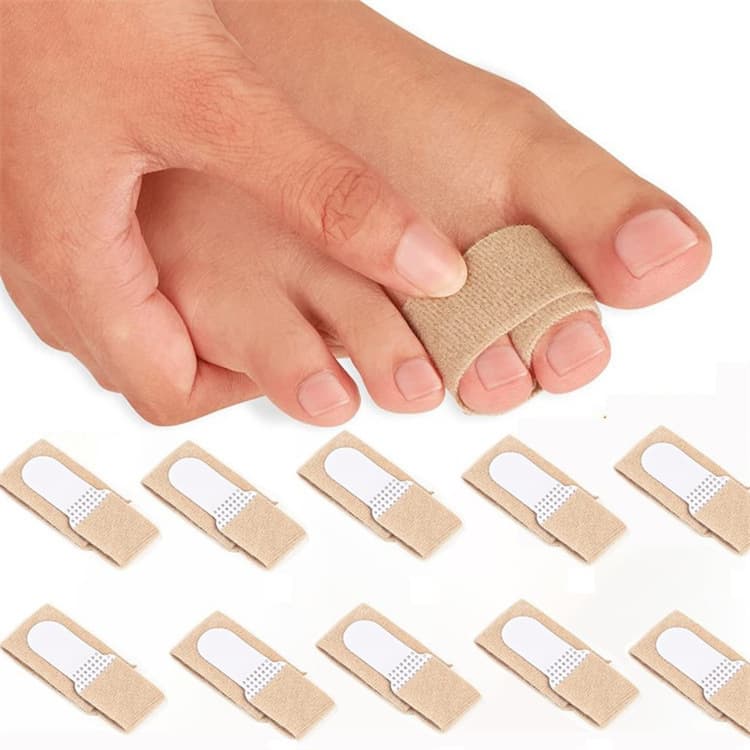 Elastic Fabric Toe Band, Finger Toe Separator, Day and Night Use Bandage for Overlapping Toes, Direct from Manufacturer