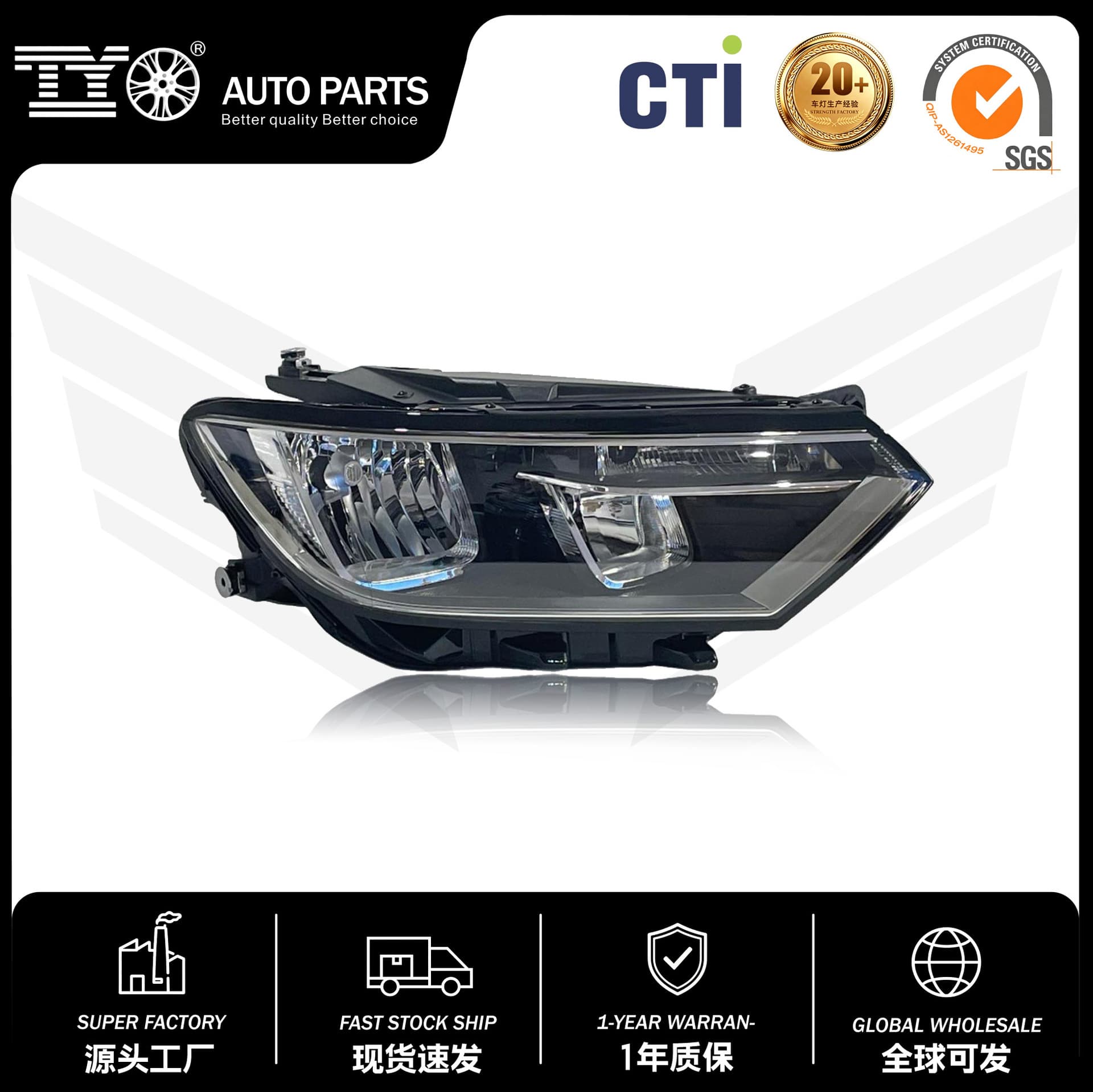 Suitable for Volkswagen Passat B8 15-19 Models Headlight 3G1941005B 3G1941006B Foreign Trade Wholesale
