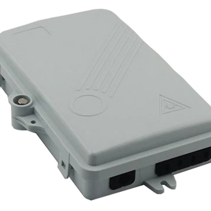 MT-1215 Factory Direct FTTH 2-Core 4-Core 6-Core Fiber Optic Splice Box Fiber Optic Terminal Box