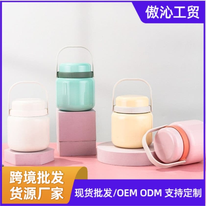 Manufacturer wholesale high-appearance stainless steel 316 bird's nest and white fungus thermal cooking cup, portable for office workers
