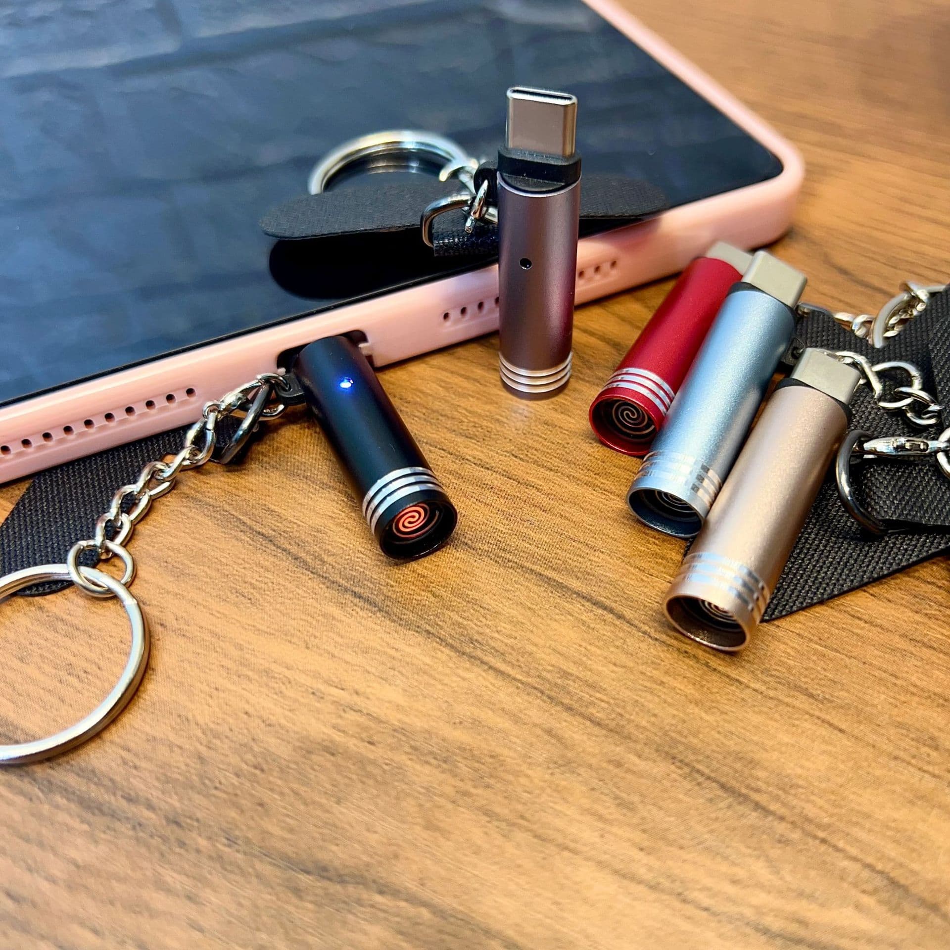 type-c mobile phone cigarette lighter mini car cigarette lighter blower ignition charge-free lighter electronic windproof