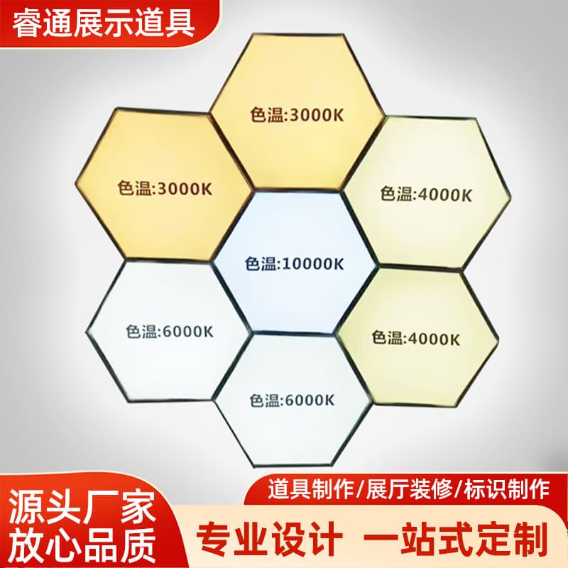 Custom outdoor double-sided LED lightbox advertising sign with rotating acrylic vacuum-formed lightbox
