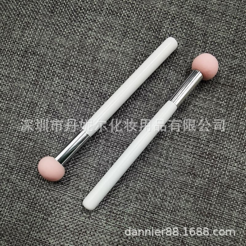 New Small Mushroom Head Powder Puff Round Foundation Brush Makeup Sponge Cushion Ball NBR Latex Concealer Brush