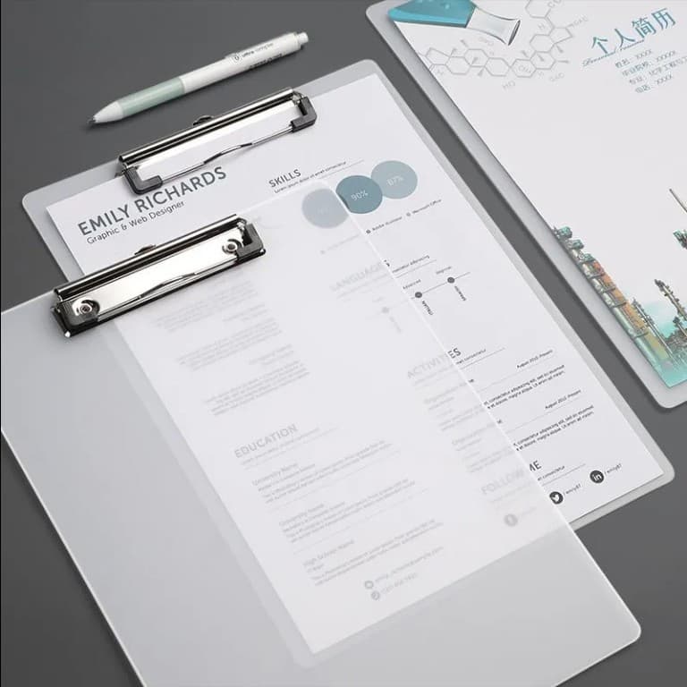 A4 writing pad file folder test paper clip vertical meeting minutes board clip office study restaurant restaurant ordering clip