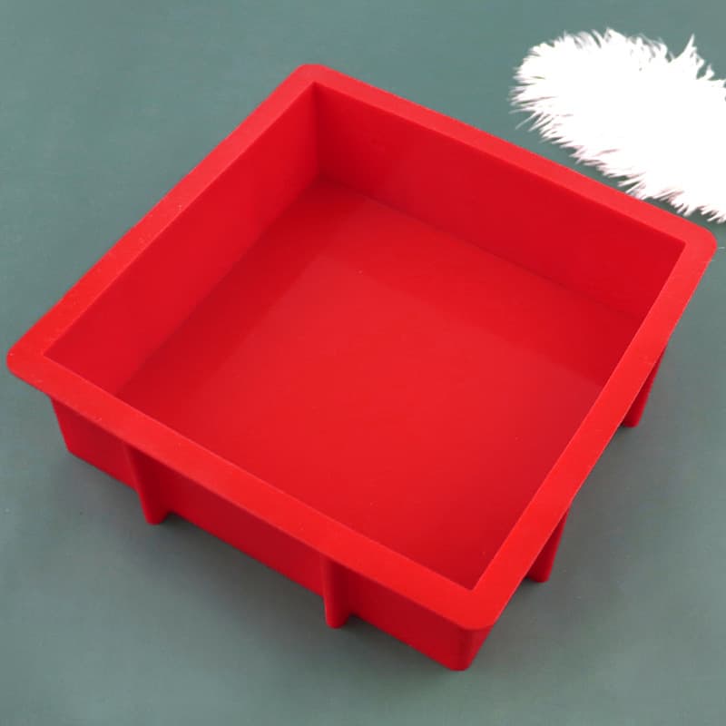 Tangbao In Stock Single Square Bookend Silicone Mold DIY Epoxy Resin Display Stand Aromatherapy Handmade Soap Mold