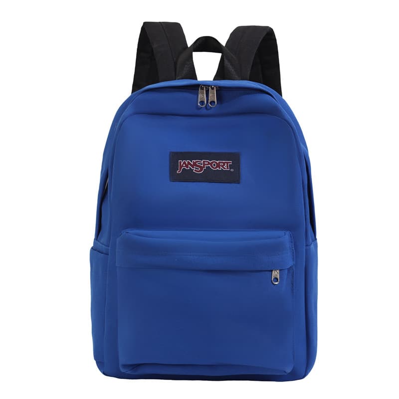 Cross-border middle school and college student backpack, solid color, simple, lightweight, casual, versatile, stylish, and high-appearance backpack