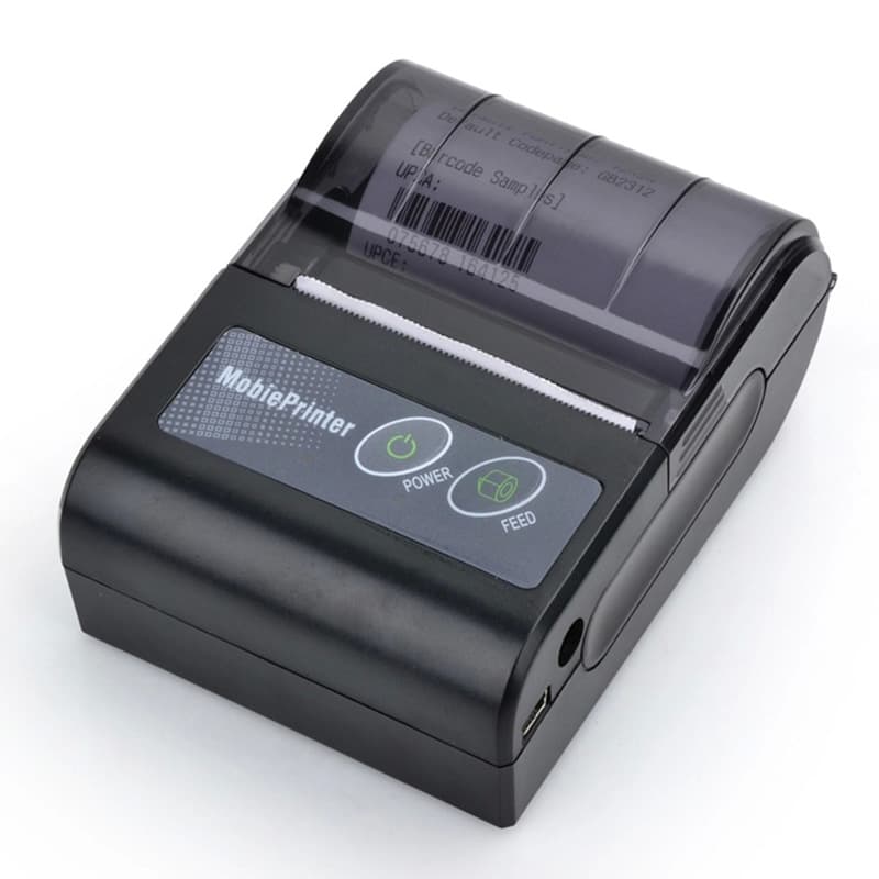 Micro handheld portable Bluetooth receipt printing thermal printer 58mm bill receipt cash register
