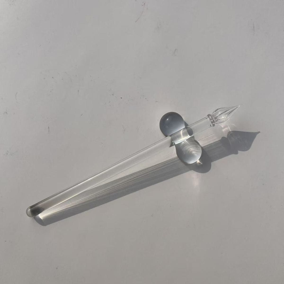 Crystal Glass Ethereal Pen Set: New Trend High-Aesthetic Writing Tool