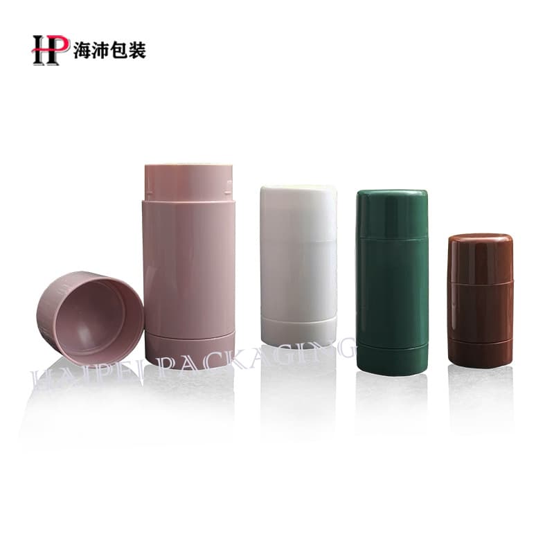 White PP Solid Roll-On Deodorant Stick Bottle, Snap-On Deodorant Bar, Packaging Material 15g 30g 50g 75g