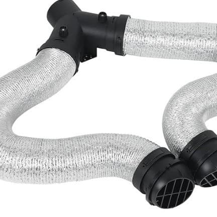 Diesel heater duct