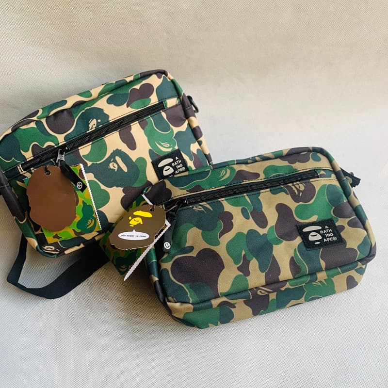 Japanese appendix magazine new camouflage bape crossbody shoulder bag men's shoulder bag ready in stock lightweight