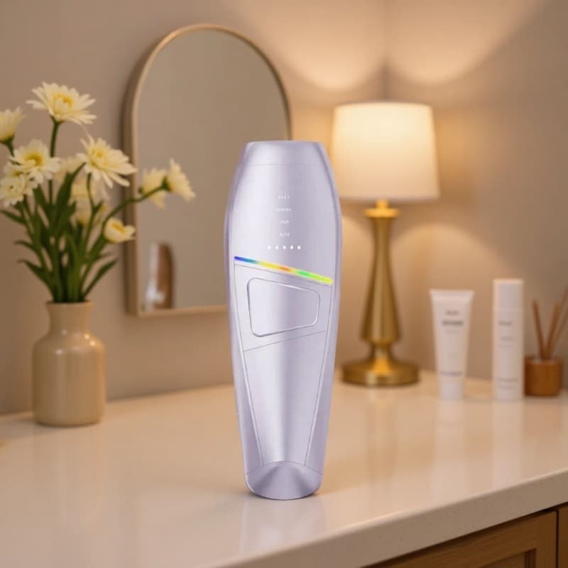 Cross-border Handheld Painless Full Body Hair Removal Device with Sapphire Portable Home Laser Ice Point Hair Removal Beauty Instrument