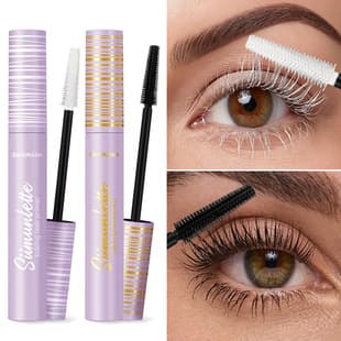 Mascara, Long-Lasting Curl, Waterproof, Sweat-Proof, Smudge-Proof