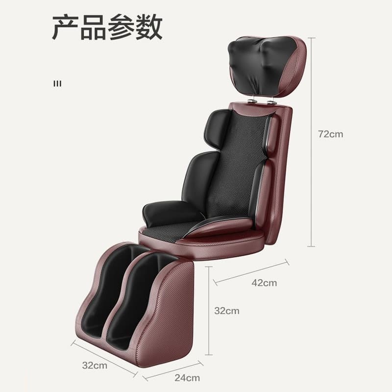 Cross-border neck massager, multi-functional massage cushion for the whole body, neck, back, and waist, kneading seat cushion for home use.