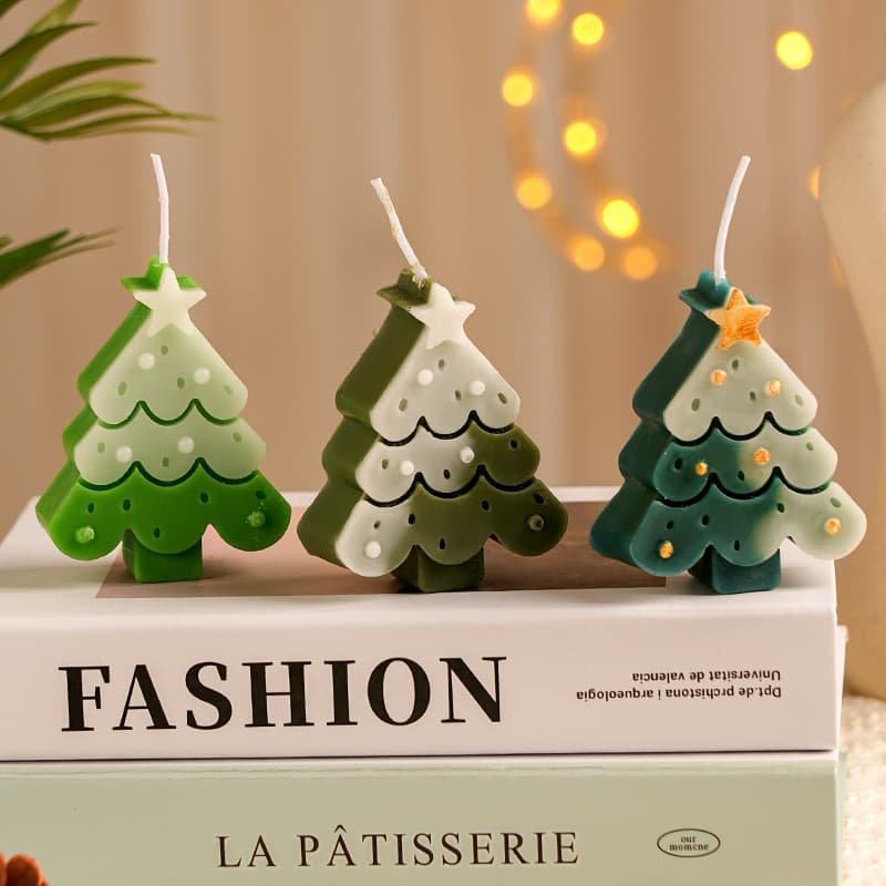 Wow Christmas Scented Candle Creative Christmas Tree Festive Aroma Candle Ornament Romantic Christmas Gift