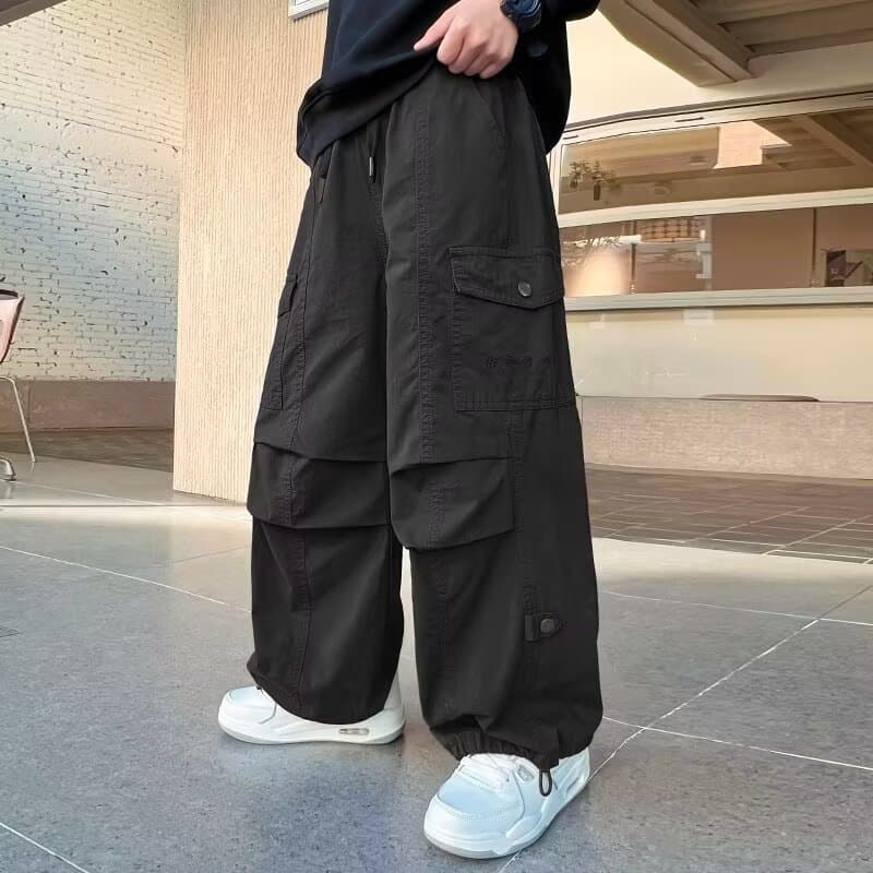Plus Size Boys Pants Summer Thin Large Kids Mosquito-Proof Pants Big Size Children's Cargo Pants