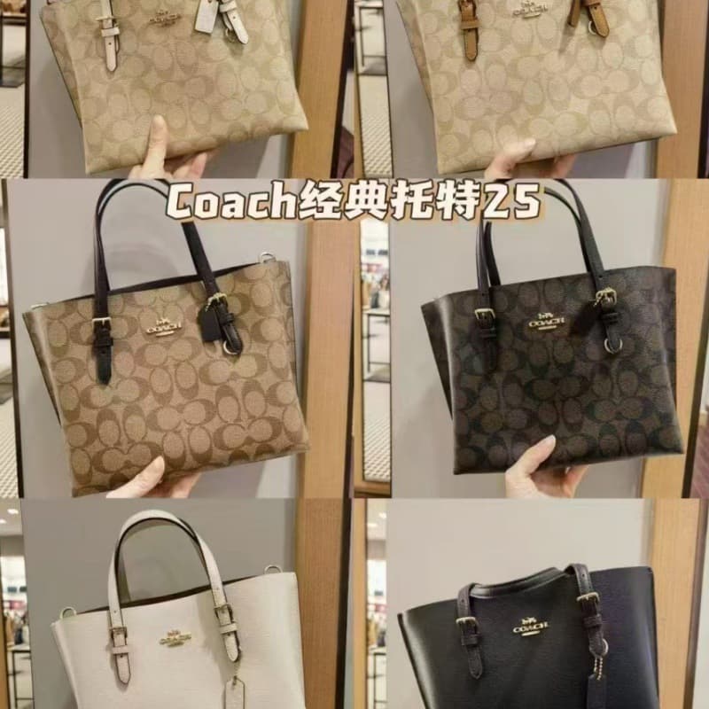 Mollie 25 Classic Monogram Jasmine Tote Bag Handbag Shopping Bag Shoulder Crossbody Bag for Women