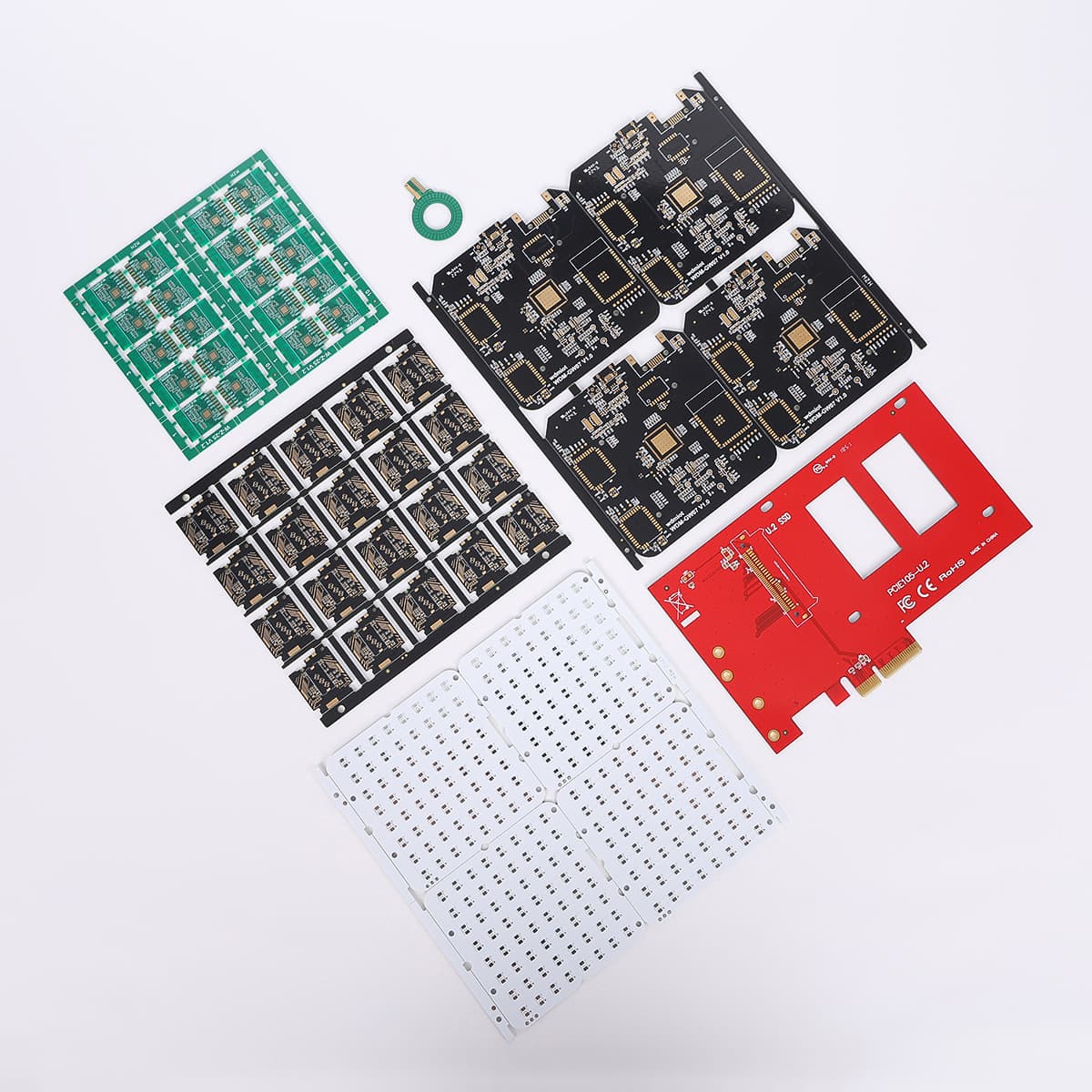 Source manufacturer supplies PCB circuit boards, double-layer and multi-layer high-precision PCB circuit boards for electrical and communication equipment.