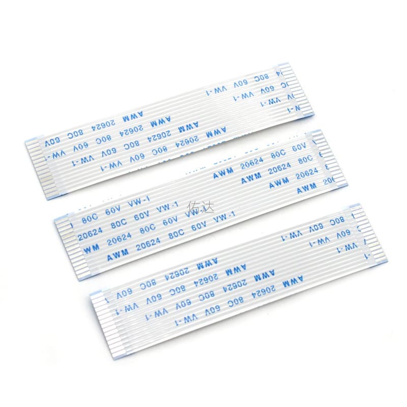 Youda PE Jacket Ribbon Cable 1.0mm Pitch 4-40P 100mm Soft Ribbon Cable Color Ribbon Cable Gray Ribbon Cable Terminal Wire Harness