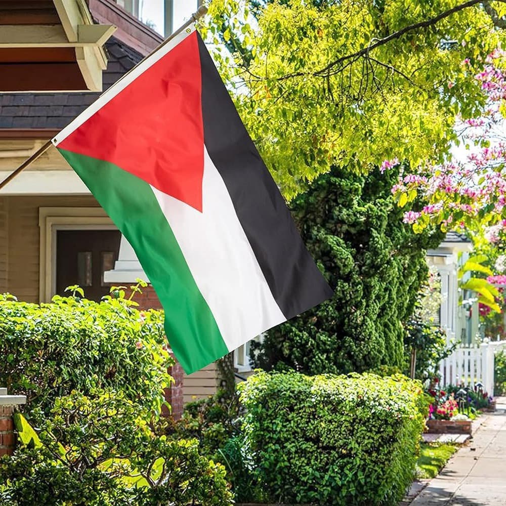 Palestine Flag 3x5ft 90x150 Flag Factory Ready Stock Amazon Supplier