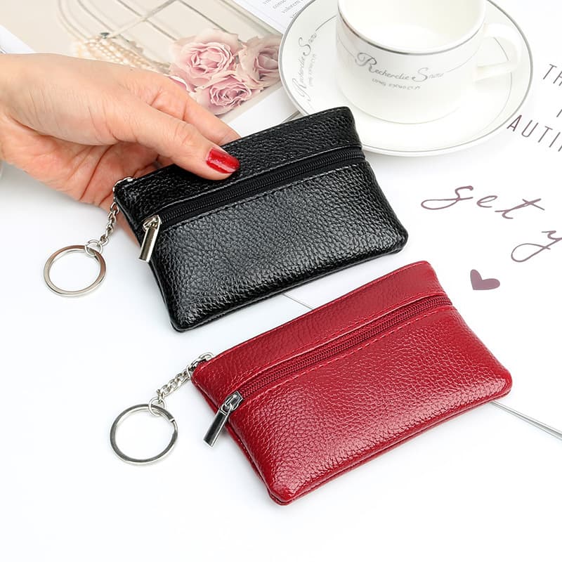 Korean Style Mini Wallet, Fashionable Thin Short Wallet for Women, Small Clutch Bag, Key Case, Card Holder, Coin Purse