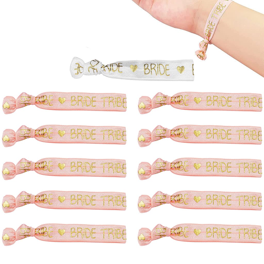 Cross-border popular bachelor party Bride Tribe wristband Team Bride bride and bridesmaid group bracelet set