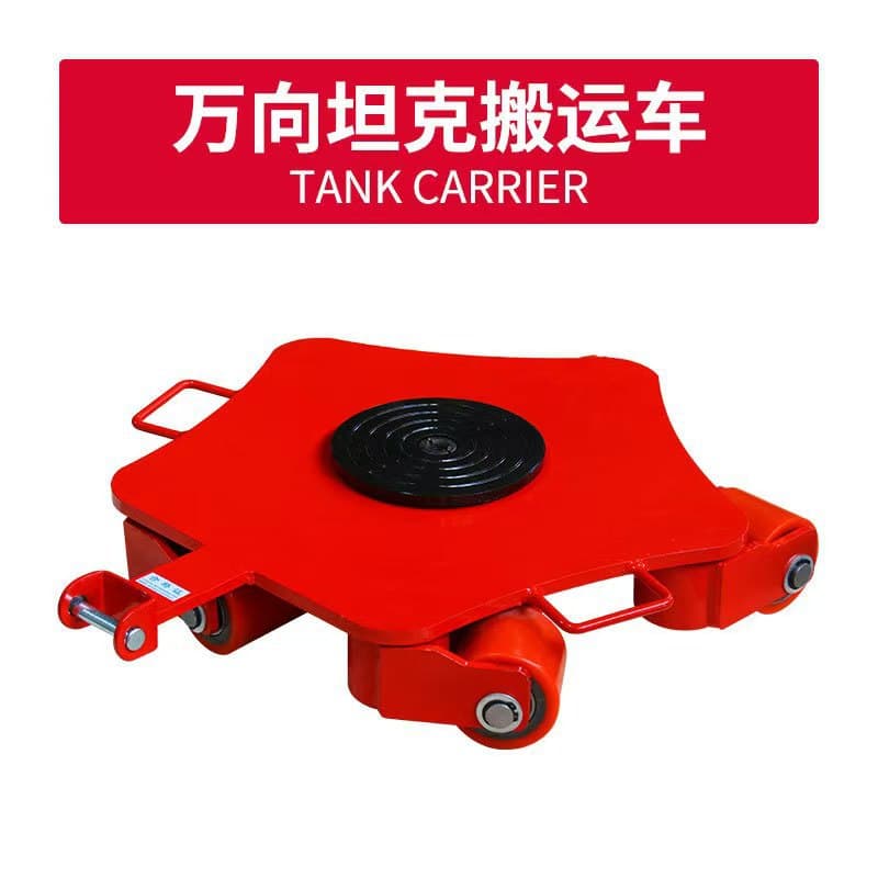 Mechanical Skates for Heavy Load Movement with Steering and Straight-Line Capabilities