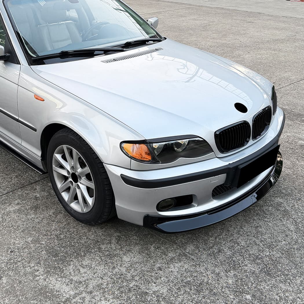 Compatible with BMW 3 Series E46 1998-2004 Front Headlight Eyebrow Body Sticker Exterior Decoration Cross-border Modification