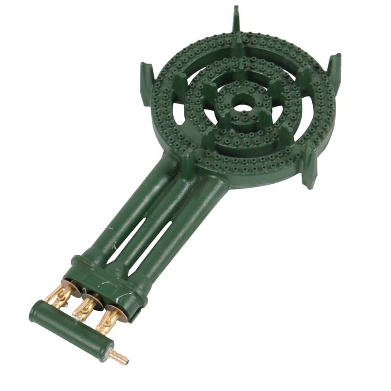 Factory direct supply of C40 portable gas stove, cast iron three-ring multi-hole burner, LPG stove, export-grade stove.