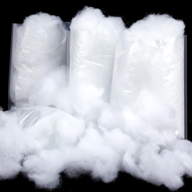 70g Handmade DIY Pillow Filling, Non-Fluorescent 100% Polyester Fiber, Pillow Core, Cushion Snow Cotton, PP Cotton