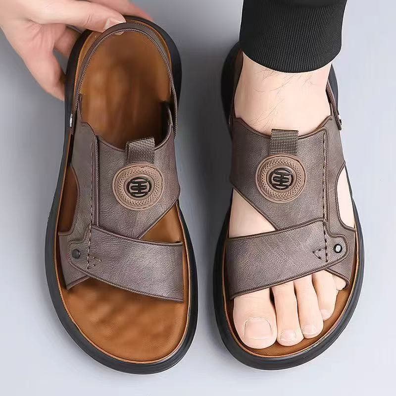 [Factory Direct] Summer Beach Sandals Waterproof Non-Slip Soft Sole Durable Men's Dual-Purpose Sandals