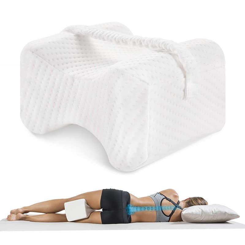 Amazon Cross-Border Memory Foam Leg Pillow for Side Sleeping Knee Pillow for Elevating Legs