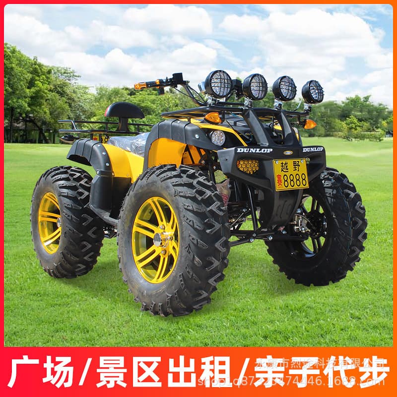 Cross-border Electric ATV Big Bull Sand Cart Motorcycle All-Terrain Off-Road Mountain Bike 2500W Adult Electric Vehicle