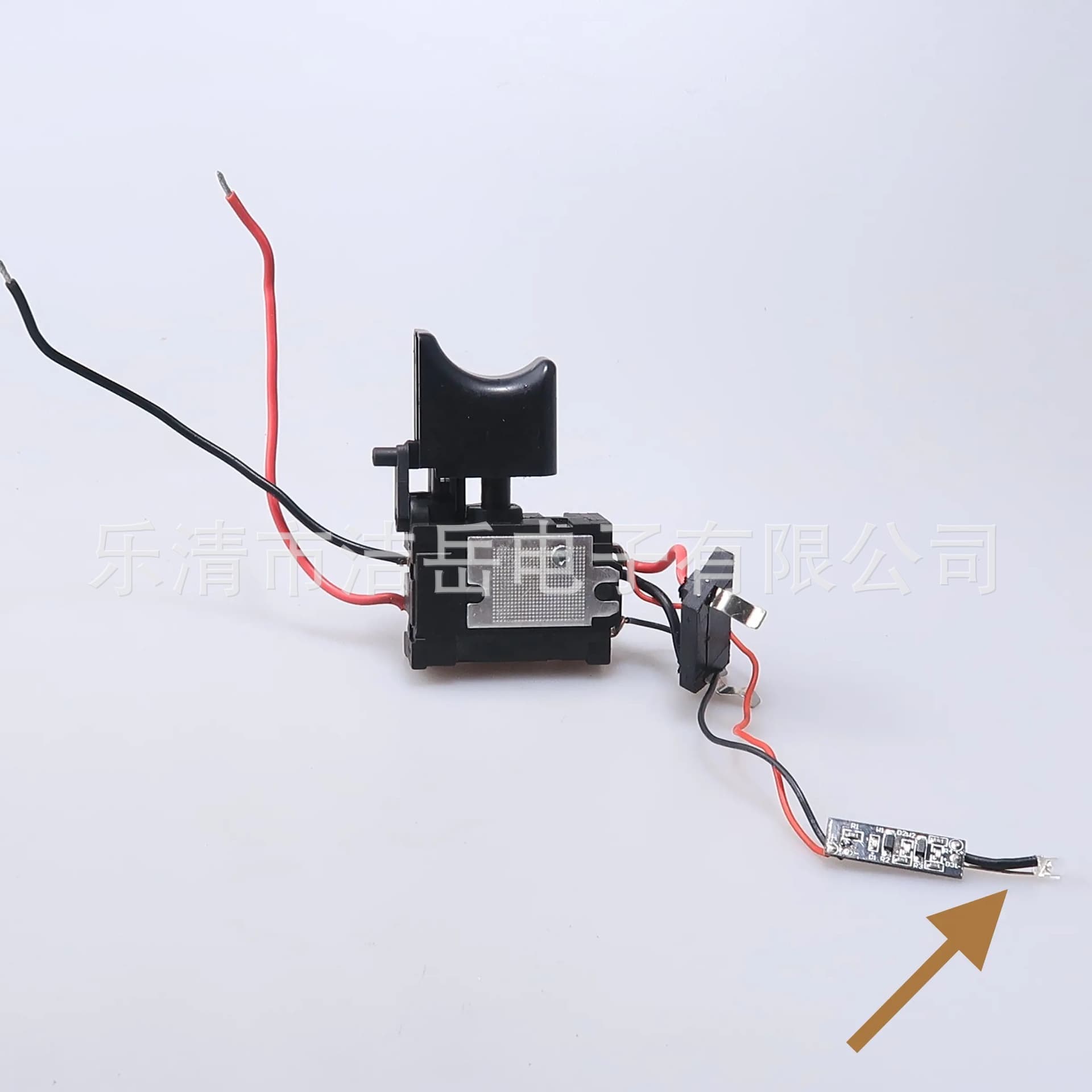 12V-24V Lithium Battery Charging Switch (with Light) with Display, Reversible Speed Control DC Drill Switch