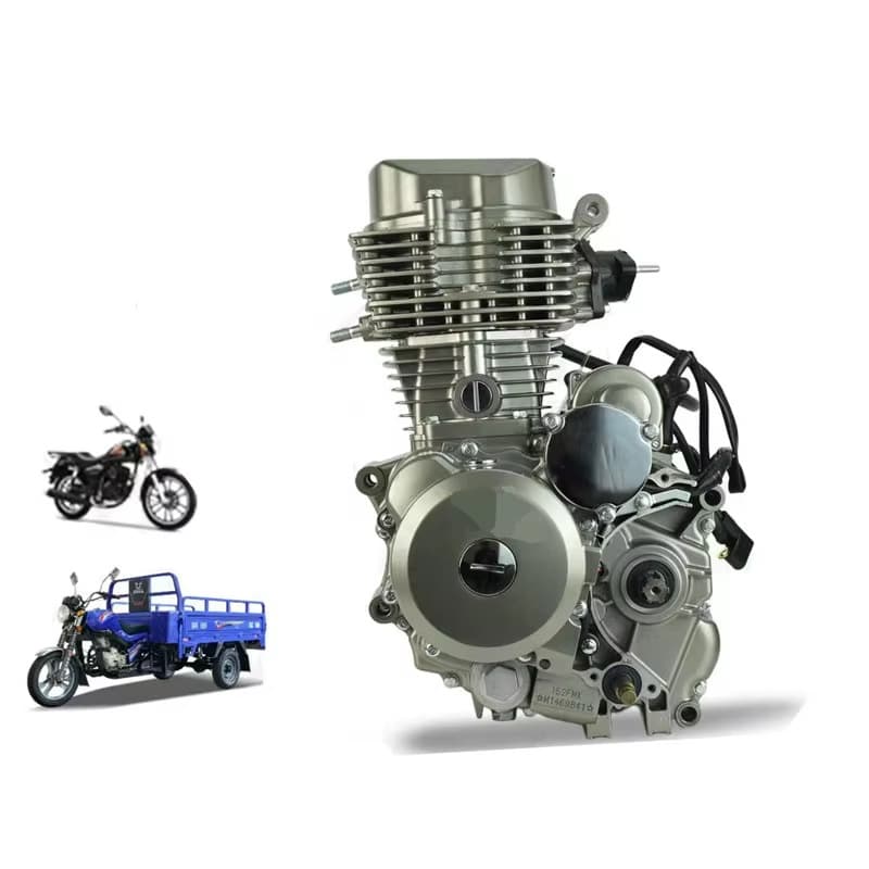 Motorcycle Engine CG150 Air-Cooled Vertical Universal for Tricycle Fuel-Efficient Powerful Assembly Four-Stroke Crankshaft