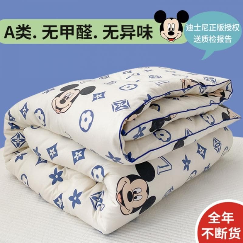 Authentic Disney A-Class Baby Soy Fiber Duvet Core Children's Cartoon Four Seasons Comforter Wholesale Gift