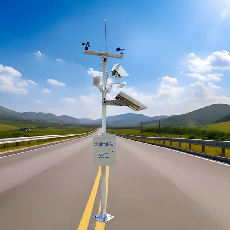 Highway Weather Monitoring Station Airport Runway Surface Icing/Snow/Wet Condition Warning Monitoring System