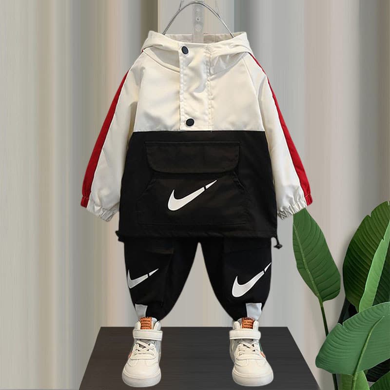 Kids Boys Set Spring Autumn 2024 New Baby Toddler Stylish Boys Spring Sports Clothes Trendy