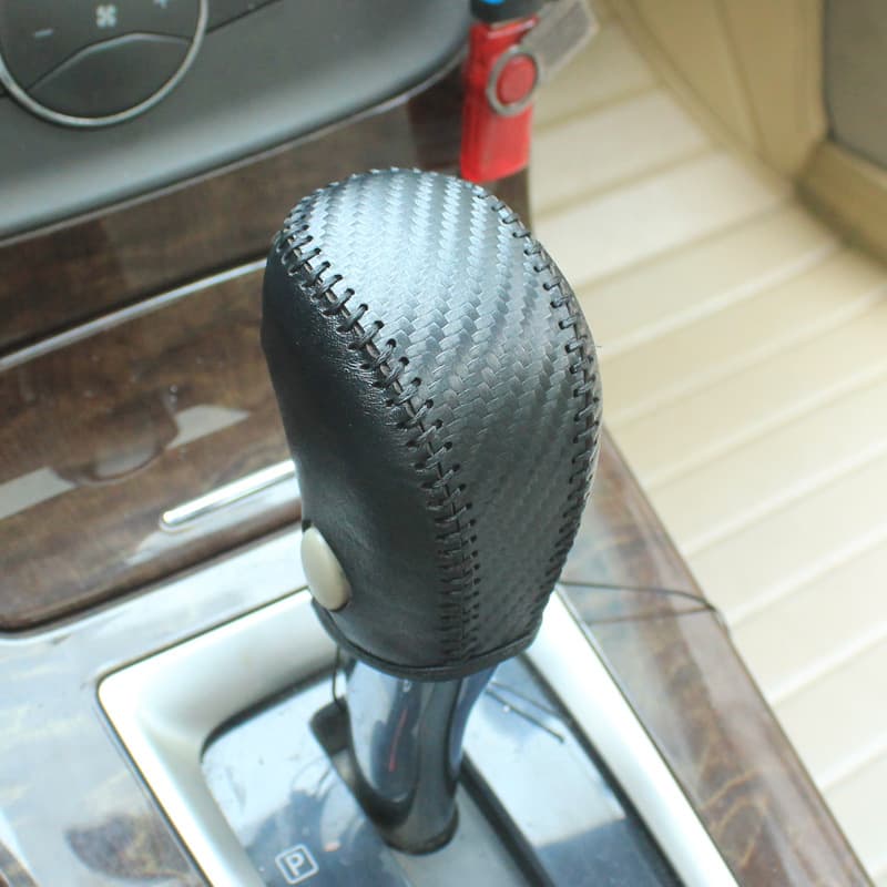 Gear shift boot and handbrake cover set for Nissan Sylphy, Tiida, Livina, Bluebird