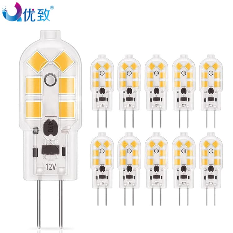 Cross-border 12V G4/G9 Bulb LED Source 1.5W Manufacturer Wholesale for Home/Commercial Crystal Chandelier/Table Lamp