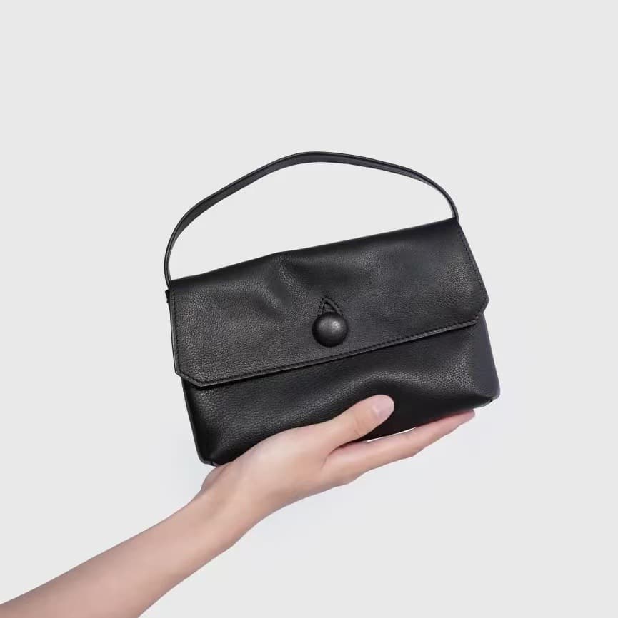 New Sally high-end genuine leather women's bag mini hand bag 2026 mobile phone bag lipstick bag exquisite small bag