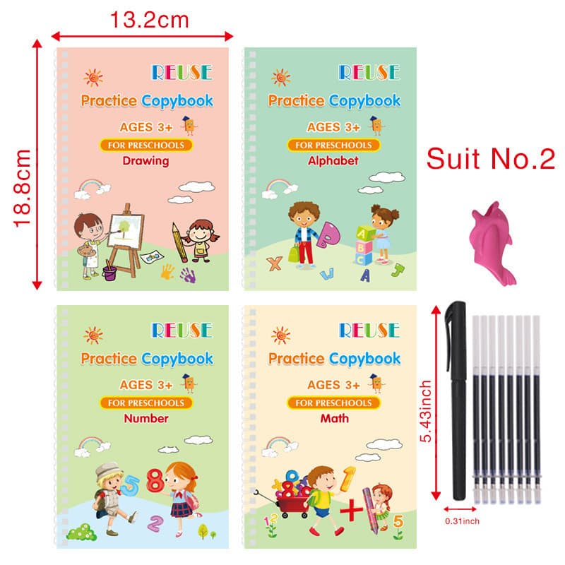New Stock English Language Learning Flashcards Amazon French German Arabic Children's Curriculum Booklet For Practice
