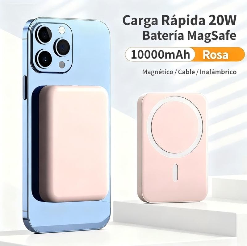 MagSafe new ultra-thin wireless magnetic power bank fast charging large capacity 10000 mAh mobile power supply customized