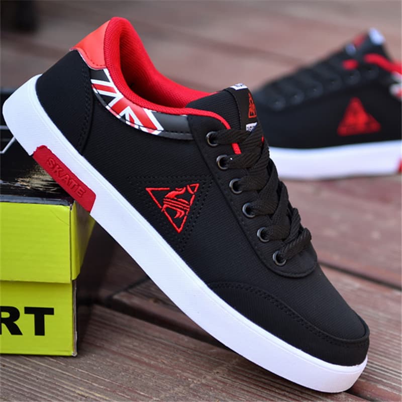 2024 Spring/Autumn New Style Low-top Canvas Shoes for Men, Casual Student Skate Shoes, Versatile Breathable Sneakers