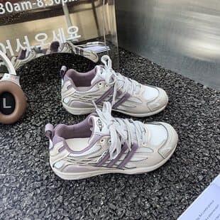 Trendy Chunky Sole German Trainer Shoes for Women, Agility Shoes 2026 Summer New Style, Breathable Popular Skate Shoes Casual Sports Shoes