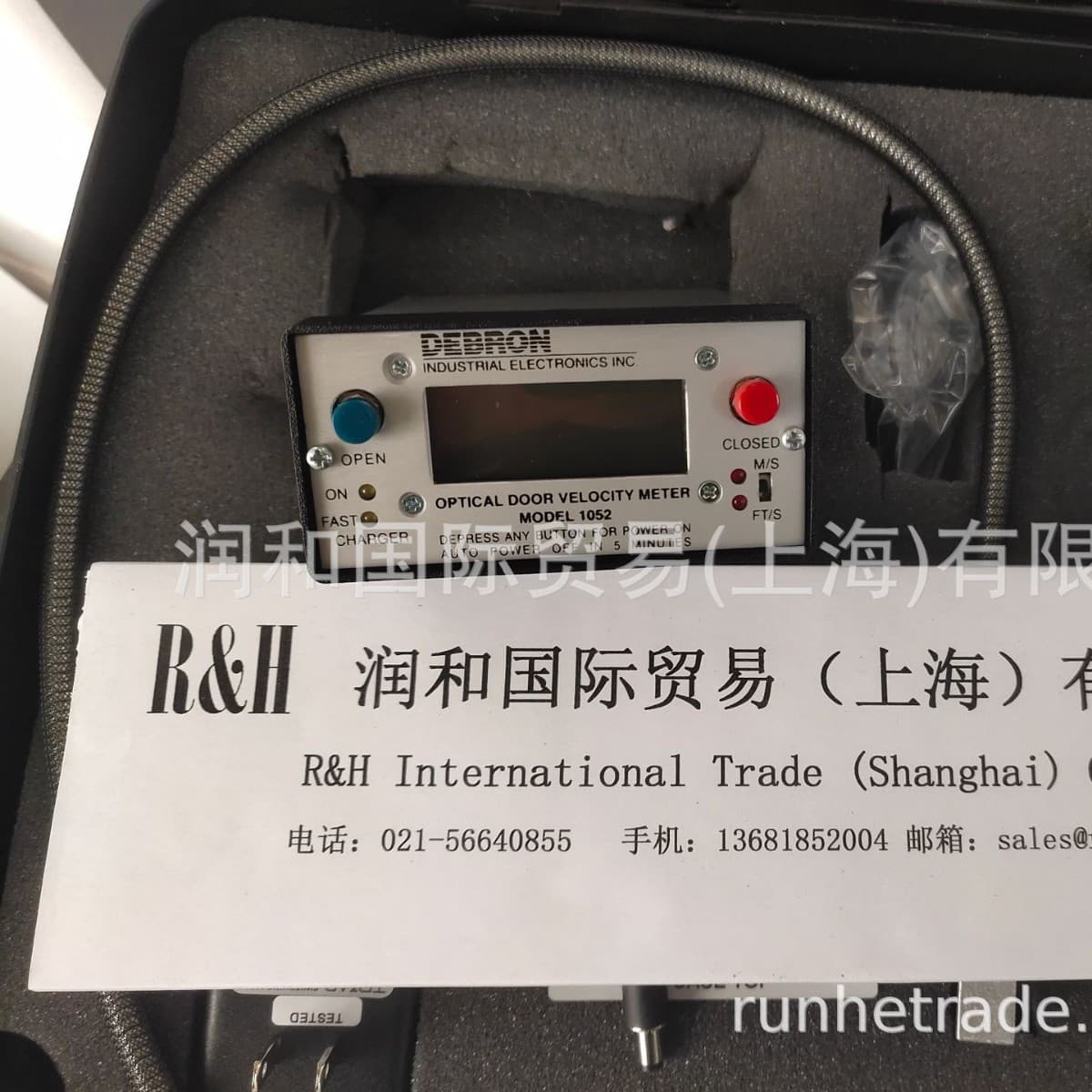 DEBRON 1052 door closing speed gauge, DEBRON speed gauge, long-term supply of domestic alternatives.