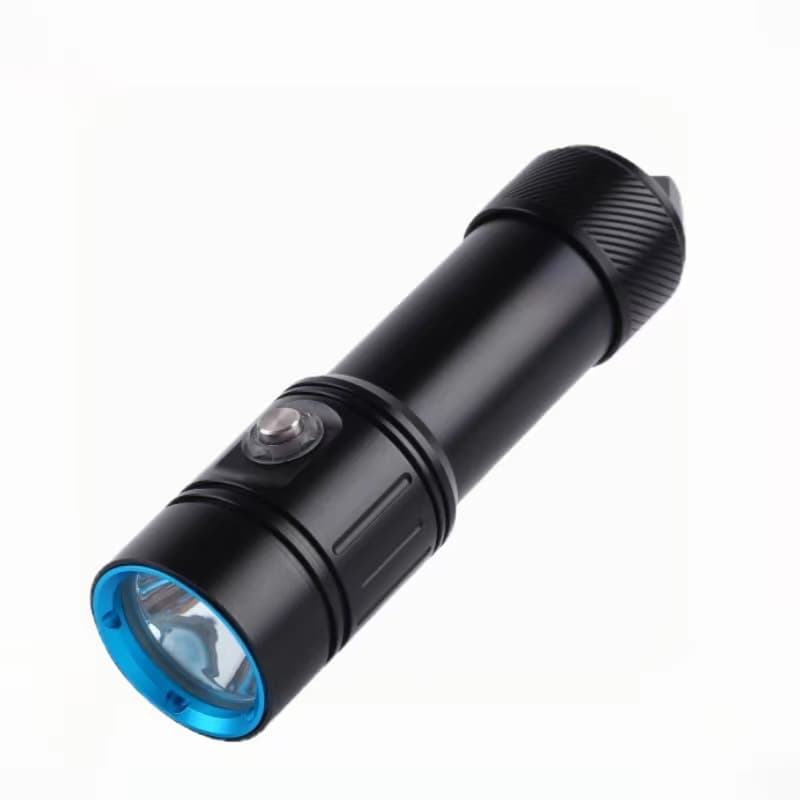DS1 New Diving Flashlight Strong Light L2 LED Rechargeable Underwater Salvage Lighting Waterproof Flashlight Night Diving Light
