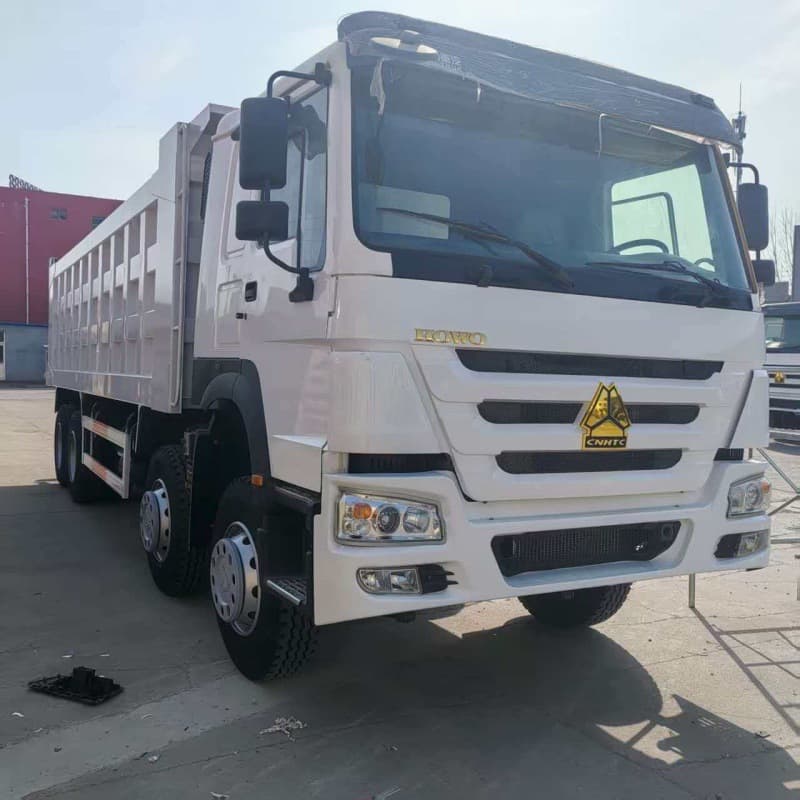 Factory Supply Sinotruk Howo 8x4 Dump Truck Mining Rear Dump Construction Truck for Soil Transport Export to Africa